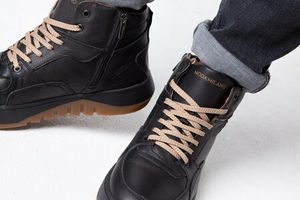 фото  Мужская зимняя обувь: выбор между стильной и практичной