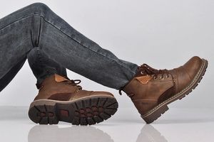 фото  Виды мужских ботинок. Варианты выбора