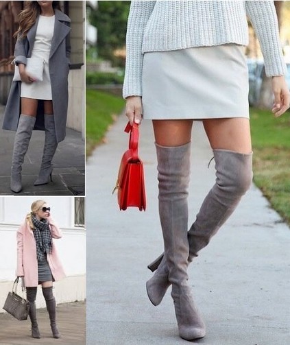 С чем носить ботфорты|Фото|Стильные рекомендации | Блог - natali-fashion.ru