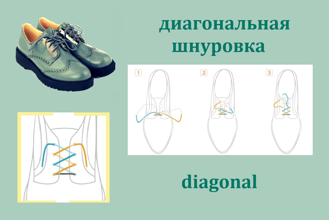 Шнуровка туфель | 5 способов красиво завязать шнурки - Mida.style